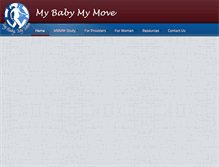 Tablet Screenshot of mybabymymove.ucdenver.edu